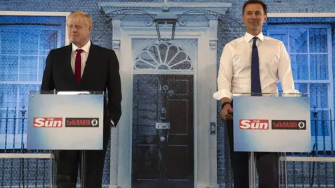 PA Media Boris Johnson (l) and Jeremy Hunt