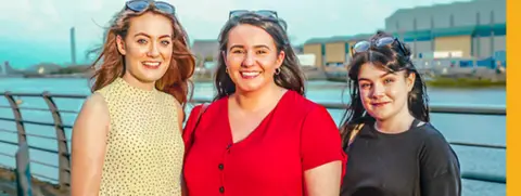 Mikaela, Orlaith and Erin