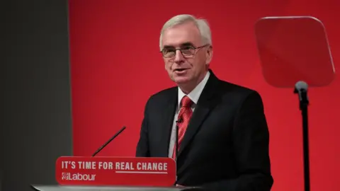 PA Media Shadow Chancellor John McDonnell