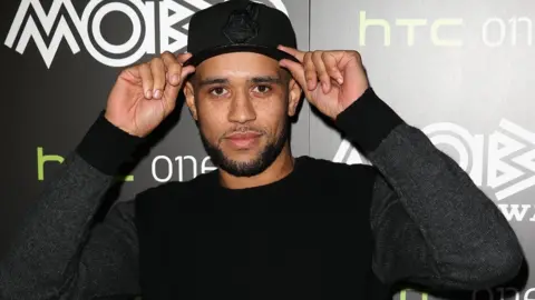 Getty Images Meridian Dan at the MOBOs