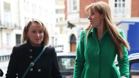 PA Wire Rebecca Long-Bailey and Angela Rayner