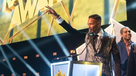 Getty Images D Double E at the RATED Awards