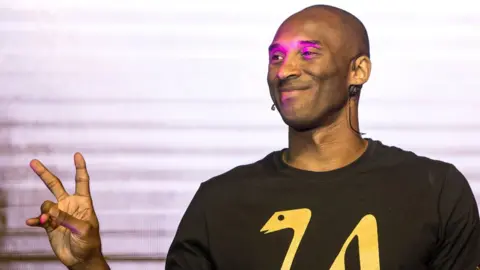 Getty Images Kobe Bryant at a public appearance in Manila in the Philippines (2016)