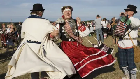 Getty Images Celebrations of Choosing the Seto King (file pic)