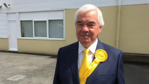 Daniel Clark Cllr Gordon Hook, leader of Teignbridge District Council