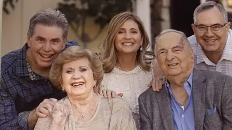 Stan's Donuts Stan and his family at his 90th birthday celebrations