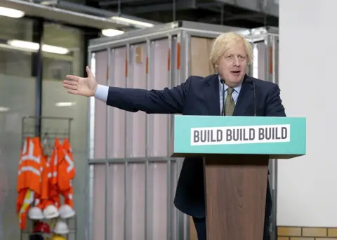 10 Downing Street Boris Johnson making speech