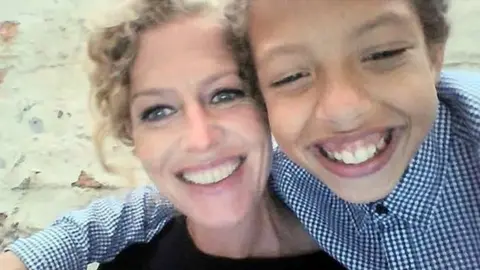 Family  Noah and his mum Fiona