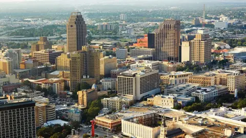 Universal Images Group via Getty Images City skyline of San Antonio, Texas