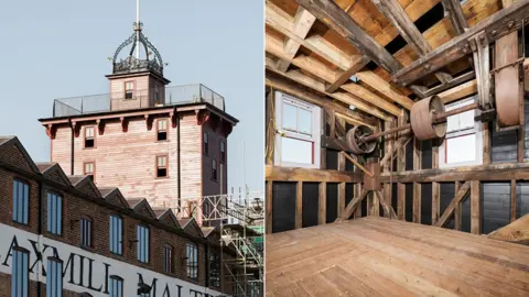 Alamy Jubilee Tower, Ditherington Flax mill