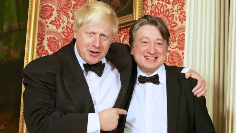 Zoe Norfolk Boris Johnson and Alexander Temerko