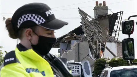 PA Media Police at the scene