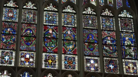The Chapter, Canterbury Cathedral/BBC  Stained glass windows