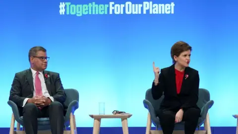 Getty Images Sturgeon and Sharma