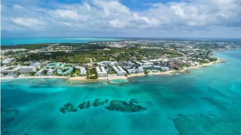 Getty Images A picture of the Cayman Islands
