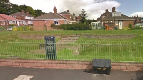 Catherine Lee Part of the vallum crossing