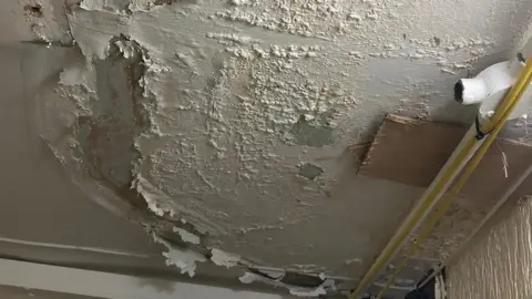 BBC Ceiling damp patch