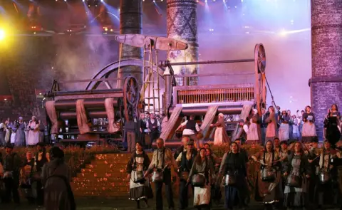 Getty Images 2012 Olympics opening ceremony