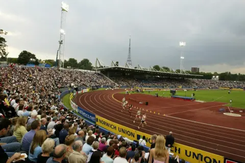 Getty Images Crystal Palace athletics stadium in August 2002