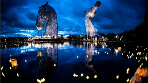 Getty Images Service at The Kelpies
