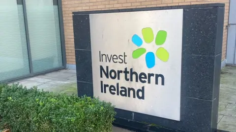 BBC Invest NI sign