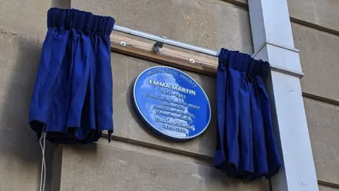 BBC Blue plaque for Emma Martin in Bristol