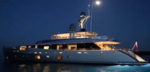 US Justice Department The 145-foot luxury yacht