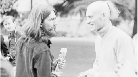 Gurudas George Harrison at Bhaktivedanta Manor, Hertfordshire