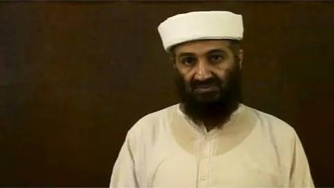 Reuters Osama bin Laden is shown in this file video frame grab released by the U.S. Pentagon May 7, 2011.