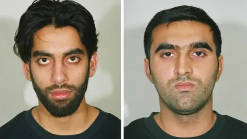 PA Jawad Akbar and Omar Khyam mug shots