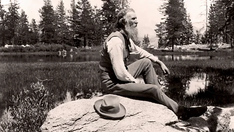 John Muir (1838-1914) enjoying the outdoors. (Universal History Archive/Getty)