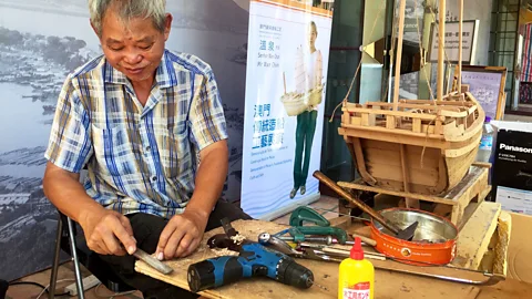 Kate Springer Wan has spent his whole life building ships large and small (Credit: Kate Springer)