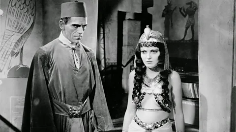 Universal The idea of Egyptian mummies as a fearful threat to haunt one’s nightmares mostly comes from the movies, such as Karl Freund’s The Mummy starring Boris Karloff (Credit: Universal)