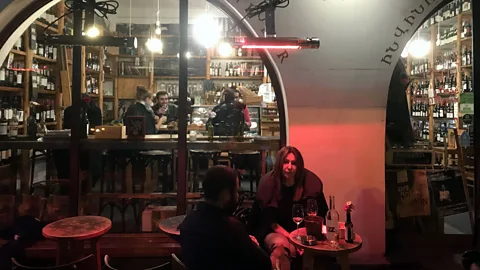 Martin Guttridge-Hewitt Some Yerevan locals believe the seeds of change were sowed in the wine bars along Saryan Street, now dubbed ‘Wine Street’ (Credit: Martin Guttridge-Hewitt)