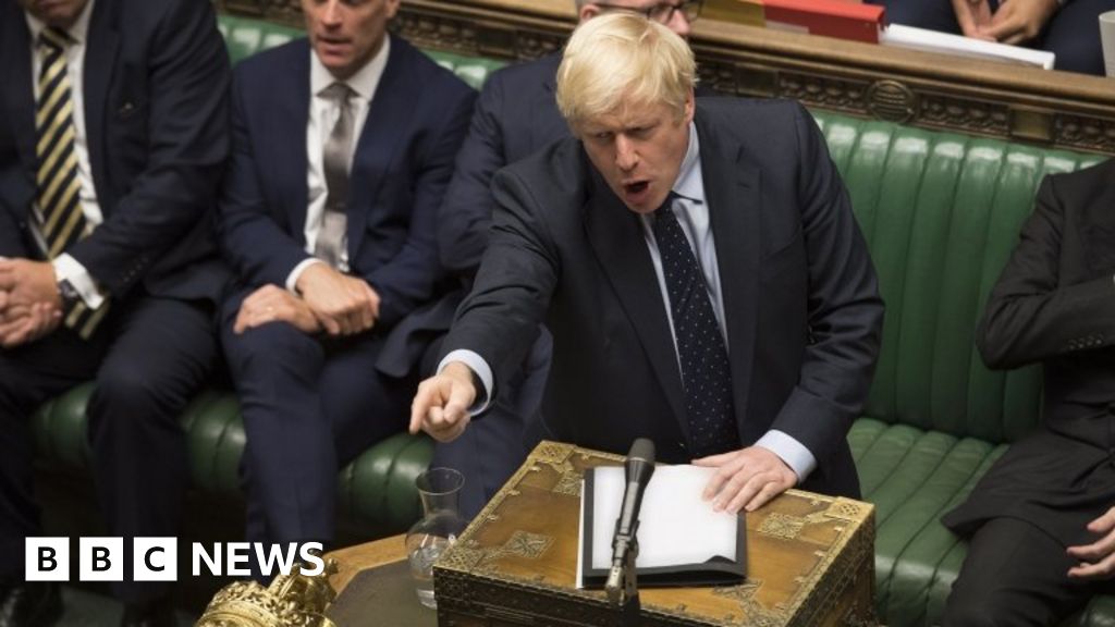 Boris Johnson challenges Jeremy Corbyn to back October election Boris Johnson challenges Jeremy Corbyn to back October election