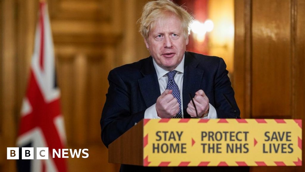 Boris Johnson says UK is past the peak of outbreak
