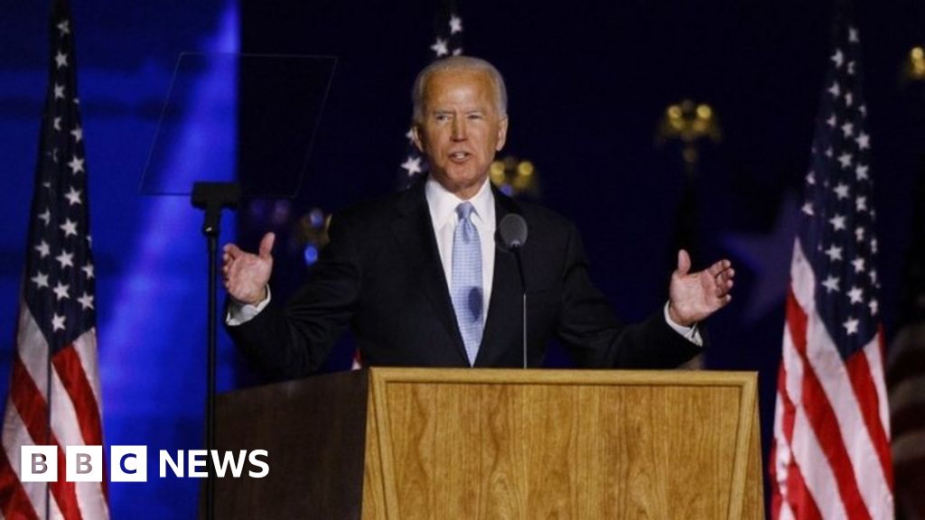 Joe Biden vows to ‘unify’ country in victory speech Joe Biden vows to ‘unify’ country in victory speech