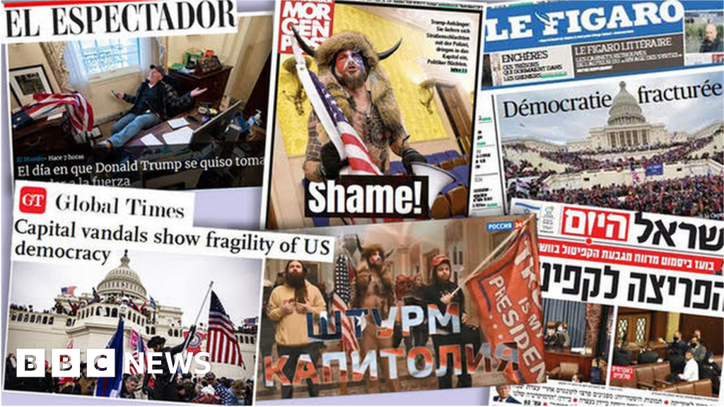 World media see Trump ignite an ‘insurrection’ World media see Trump ignite an ‘insurrection’