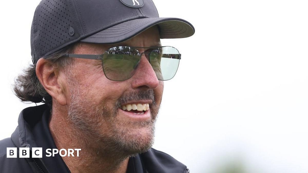 The Open: Phil Mickelson’s legacy tainted by LIV Golf move and PGA Tour fall-out