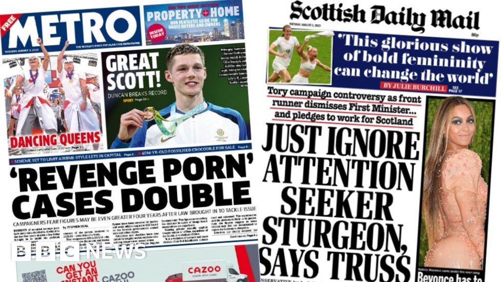 Truss on Sturgeon and an increase in revenge porn