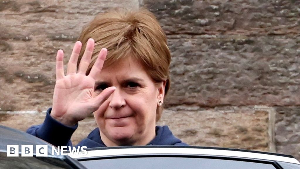 Why did Nicola Sturgeon resign as first minister?