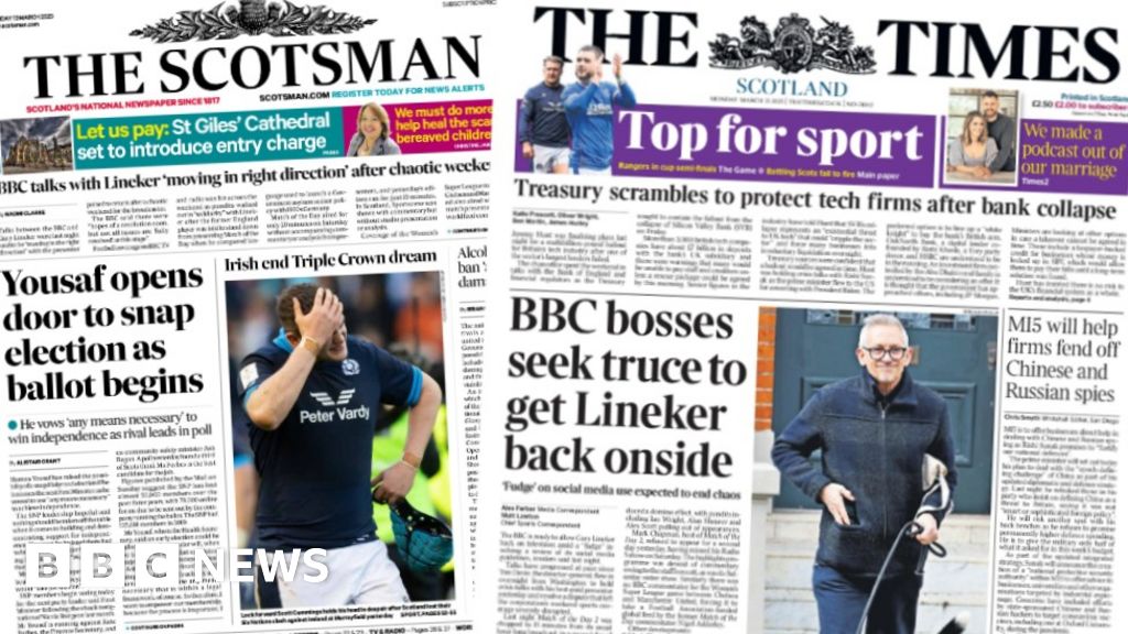 Yousaf open to snap poll and Lineker expected back