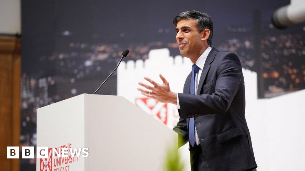 Get Stormont up and running, Sunak tells unionists Get Stormont up and running, Sunak tells unionists