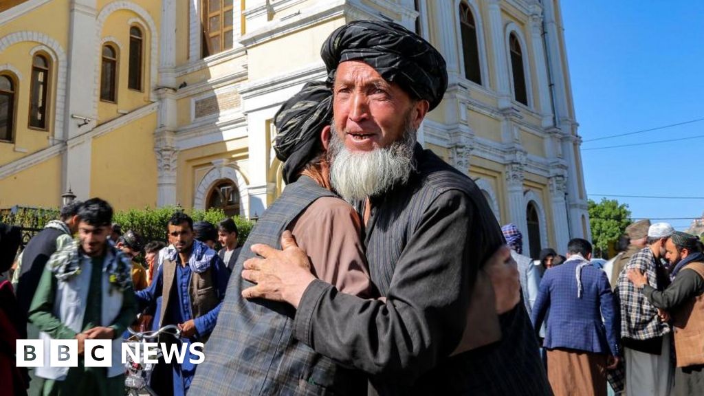 Muslims celebrate the end of Ramadan