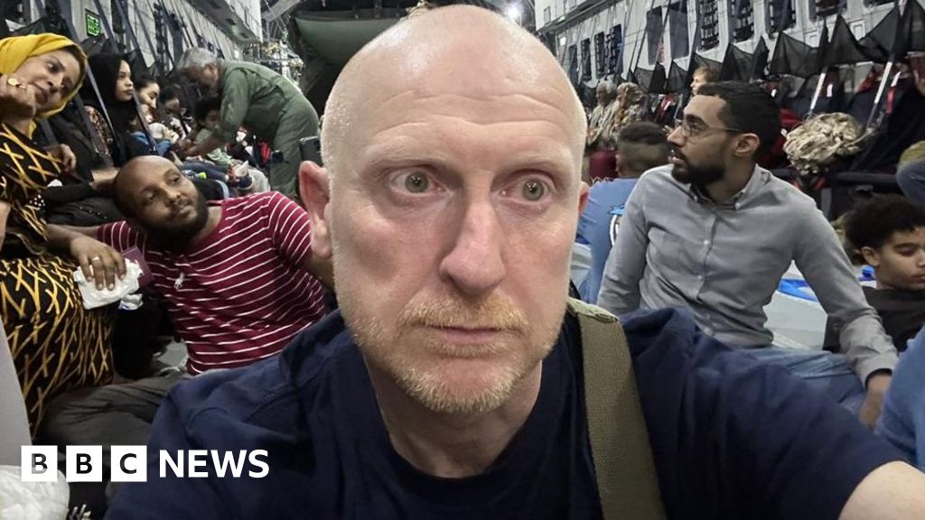 Derry man and family safely flee conflict Derry man and family safely flee conflict