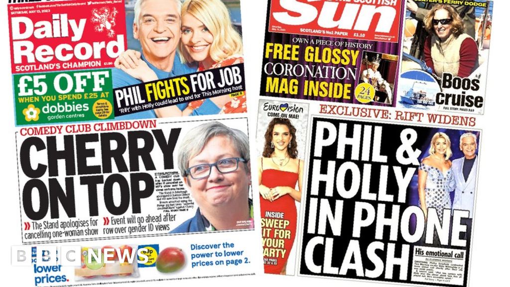 Joanna Cherry ‘on top’ and Phil and Holly rift