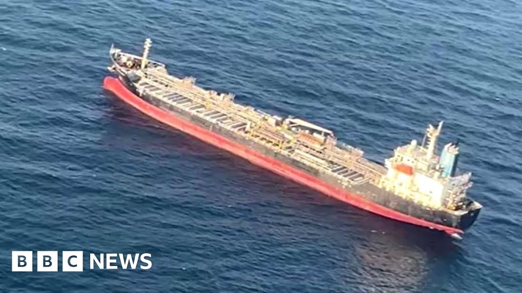 Tanker hit off India coast by drone from Iran, says US Tanker hit off India coast by drone from Iran, says US