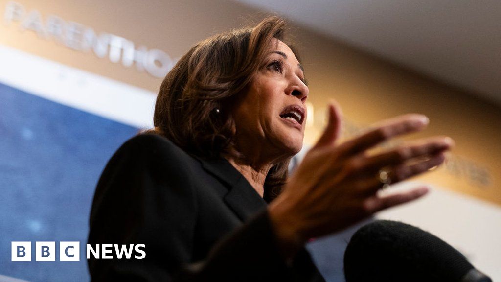 Vice-President Kamala Harris tours abortion clinic in historic first Vice-President Kamala Harris tours abortion clinic in historic first