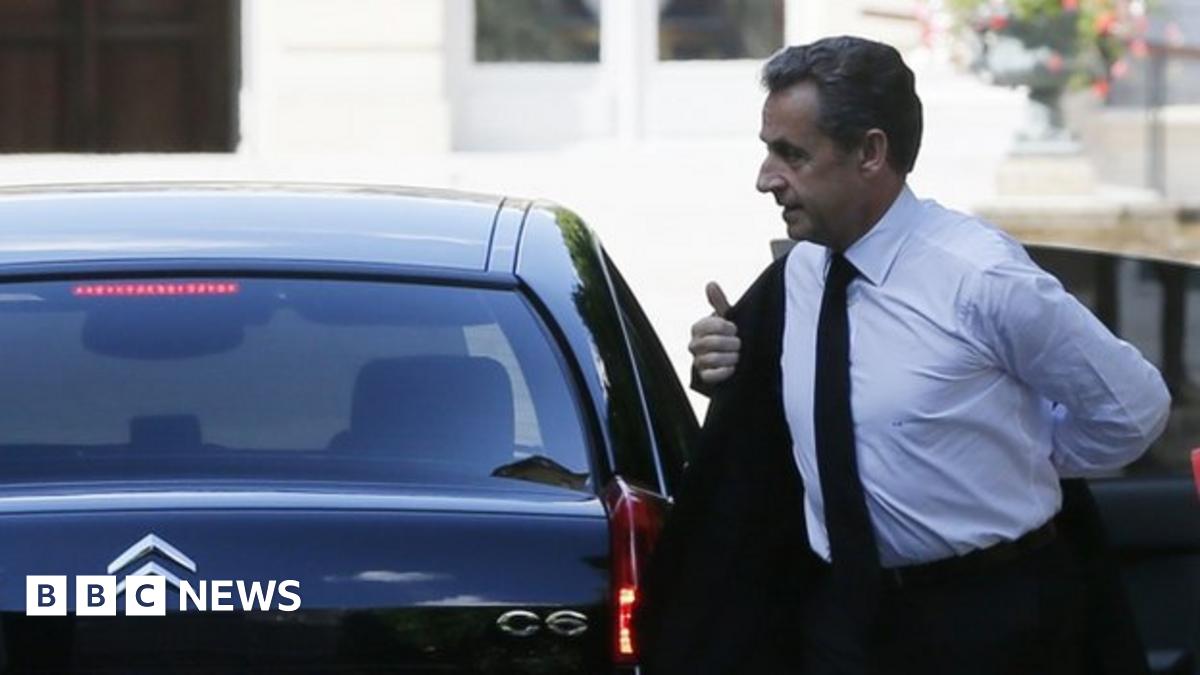 French ex-President Sarkozy held over influence claims French ex-President Sarkozy held over influence claims
