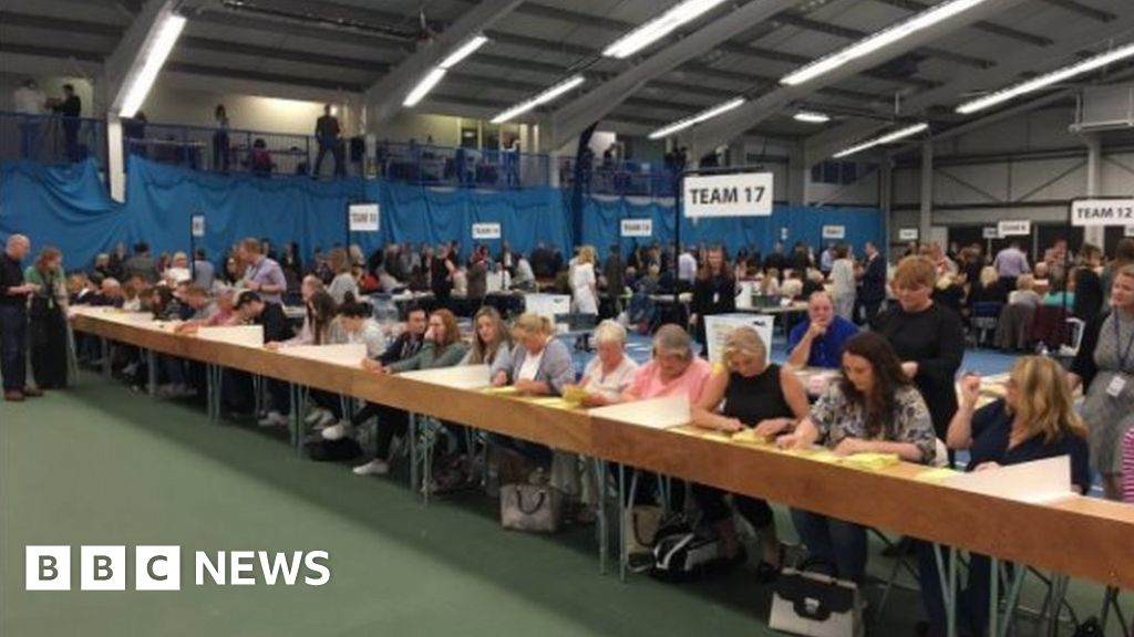 Counting under way across England